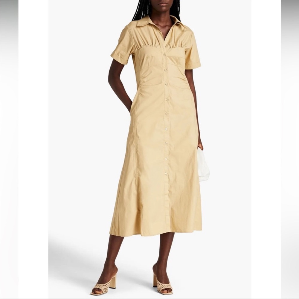 NWT Nicholas Tenley Buttondown MIDI Dress - Picture 3 of 5